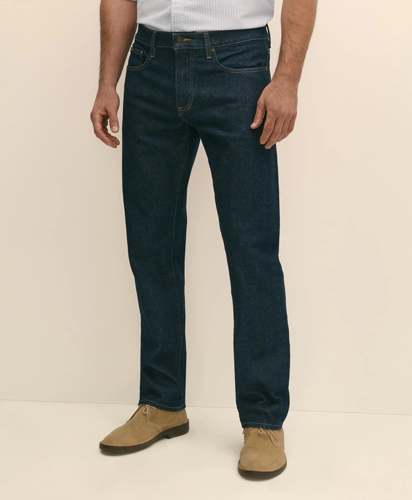 Straight Fit Denim Jeans