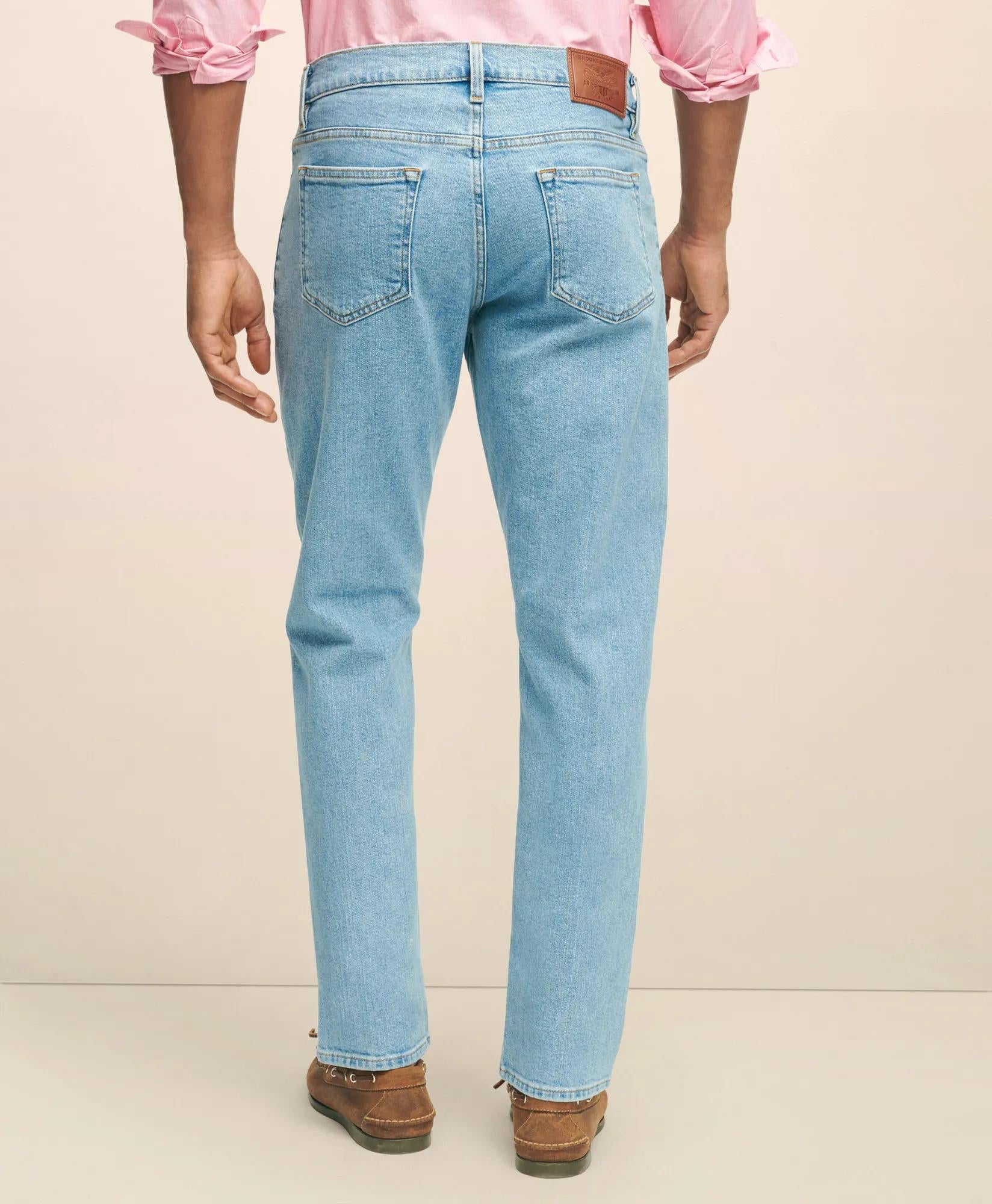 Straight Fit Denim Jeans