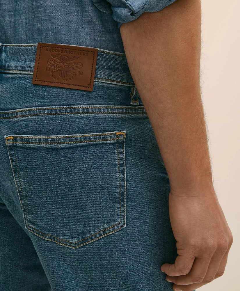 Straight Fit Denim Jeans