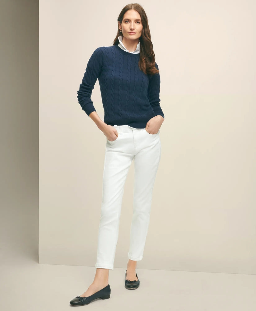 Stretch Cotton Jeans