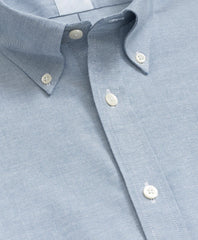 Stretch Non-Iron Oxford Button-Down Collar, Short Sleeve Shirt