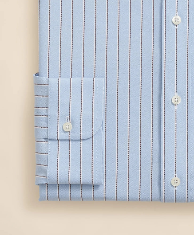 Stretch Supima® Cotton Non-Iron Pinpoint Oxford Ainsley Collar Dress Shirt
