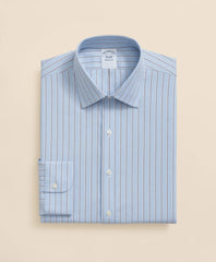 Stretch Supima® Cotton Non-Iron Pinpoint Oxford Ainsley Collar Dress Shirt