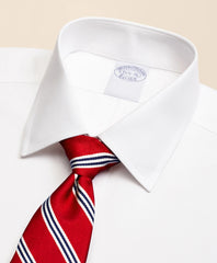 Stretch Supima® Cotton Non-Iron Pinpoint Oxford Ainsley Collar Dress Shirt