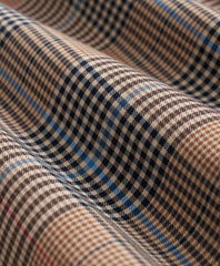 Stretch Supima® Cotton Non-Iron Twill Polo Button Down, Glen Plaid Sport Shirt