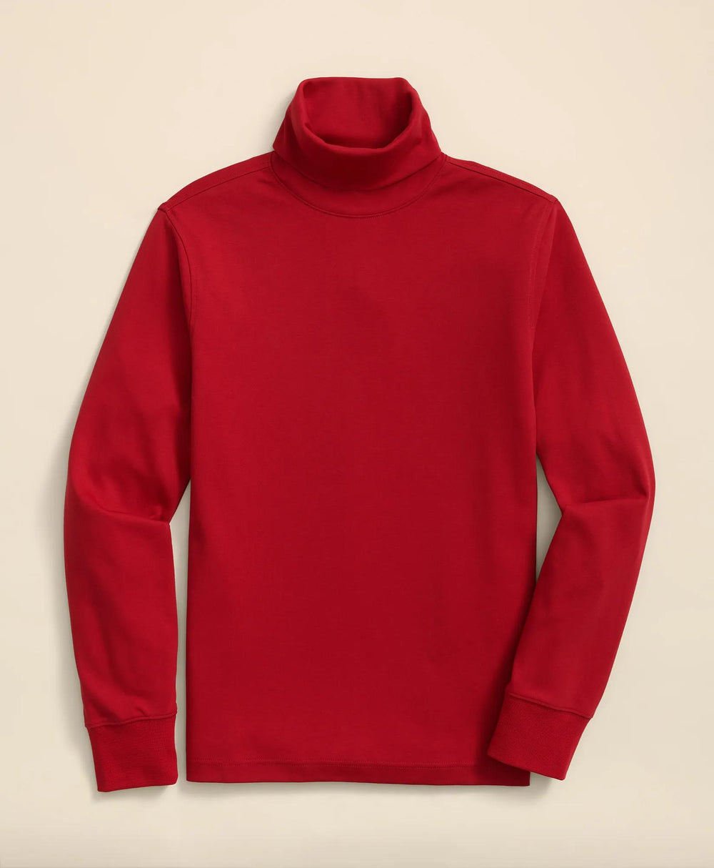 Stretch Supima® Cotton Turtleneck