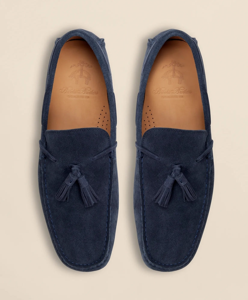 Suede Driving Moccasins