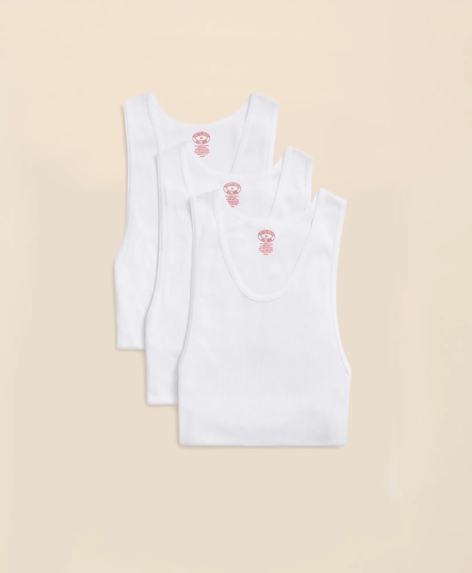 Supima® Cotton Athletic Undershirt-3 Pack