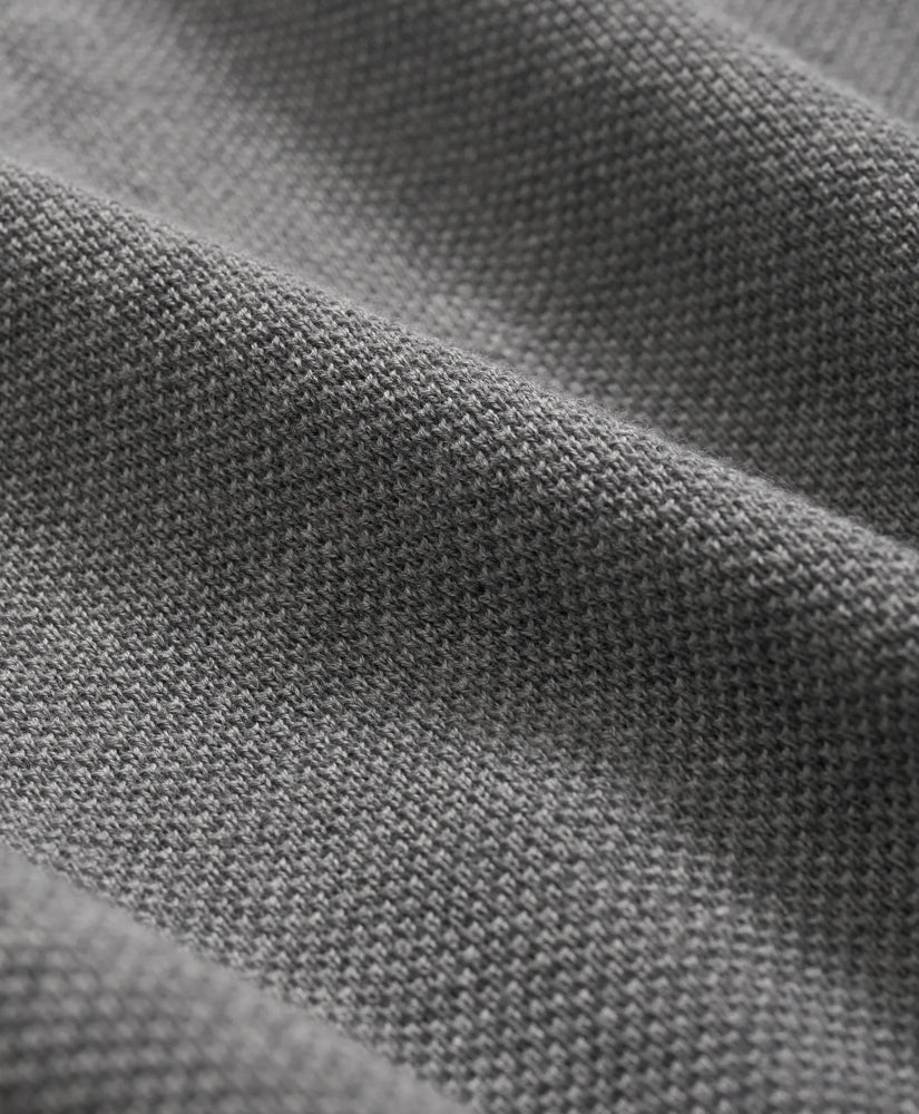 Supima® Cotton Crewneck Chest Stripe Sweater