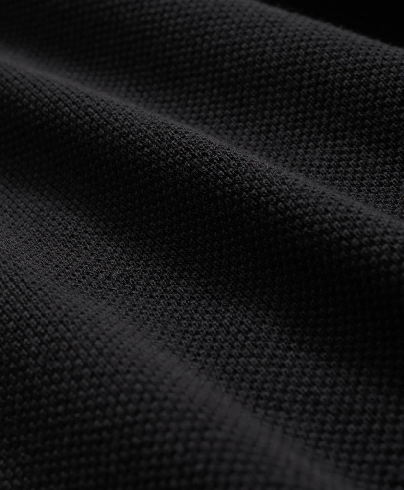 Supima® Cotton Pique Crewneck Sweater