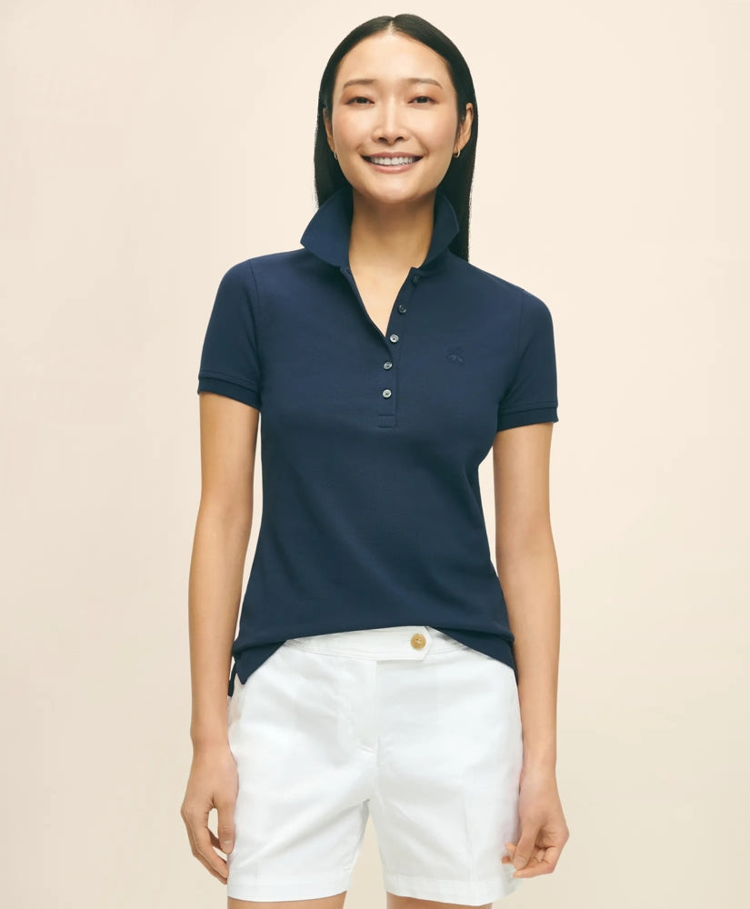 Supima® Cotton Stretch Pique Polo Shirt