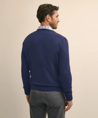 Supima® Cotton V-Neck Sweater