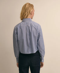 The Cropped Button-Down Shirt