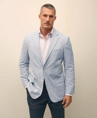 The No. 1 Sack Sport Coat in Cotton Seersucker