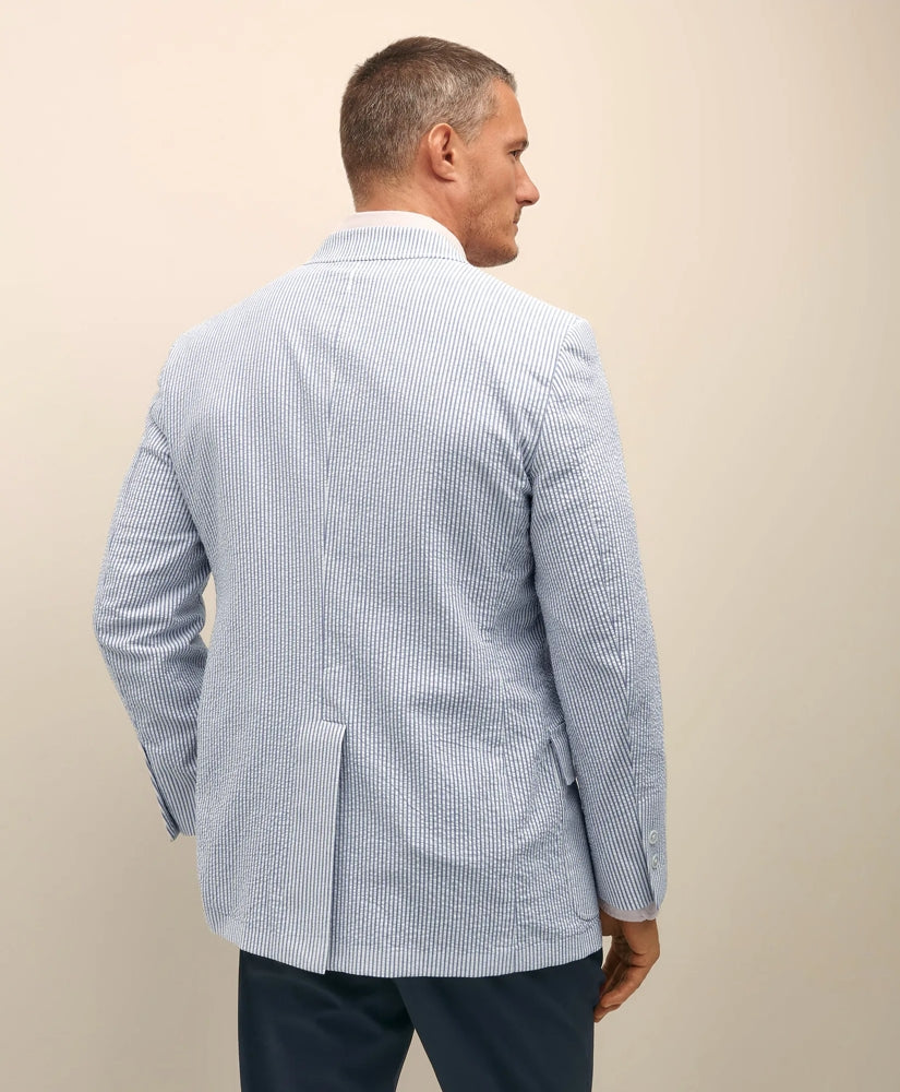 The No. 1 Sack Sport Coat in Cotton Seersucker