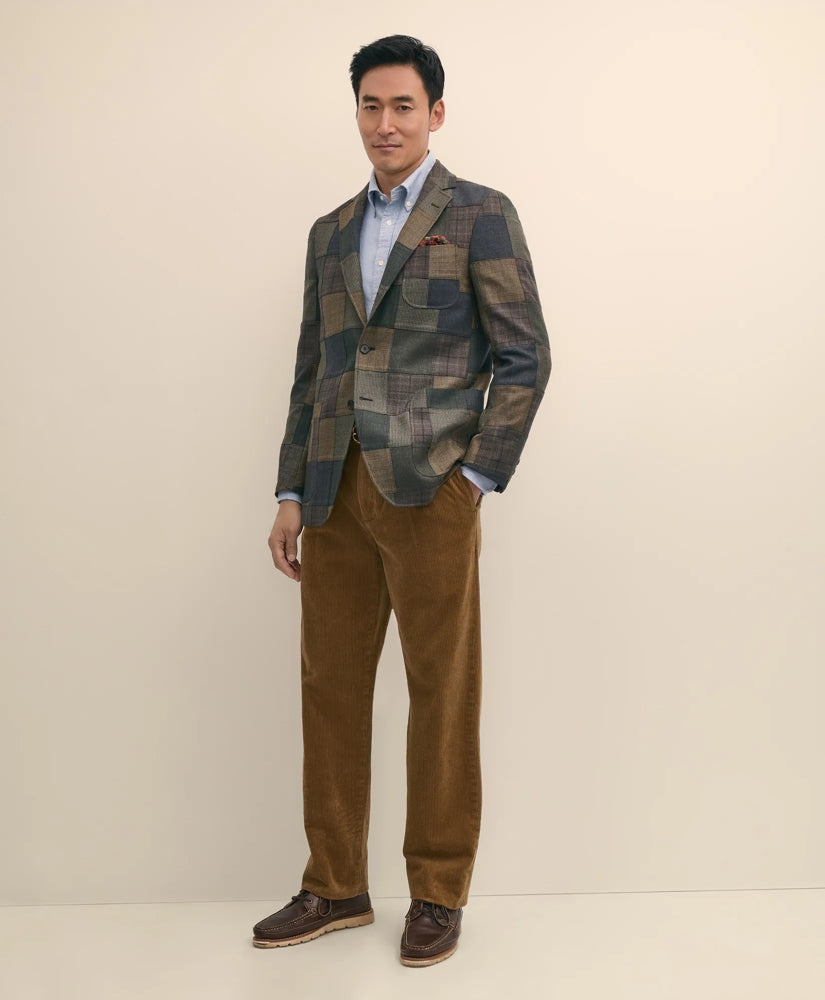 The No. 1 Sack Sport Coat in Patchwork Wool