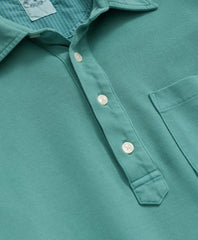 The Vintage Short-Sleeve Garment Dyed Polo Shirt
