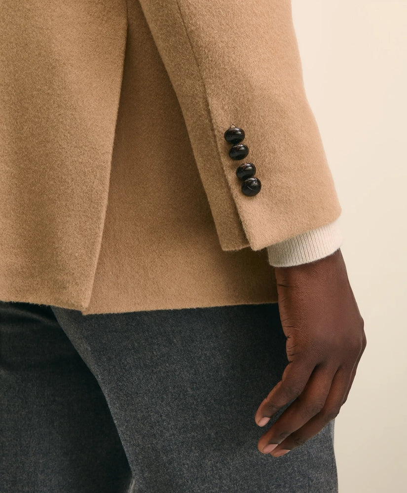 Traditional Fit Camel Hair Twill 1818 Sport Coat
