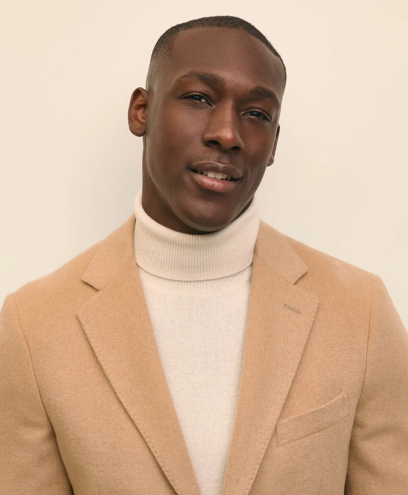 Traditional Fit Camel Hair Twill 1818 Sport Coat