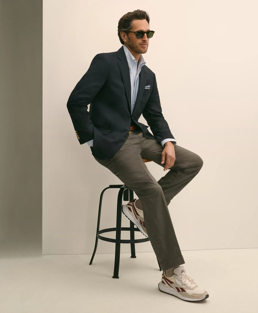 Traditional Fit Wool 1818 Blazer