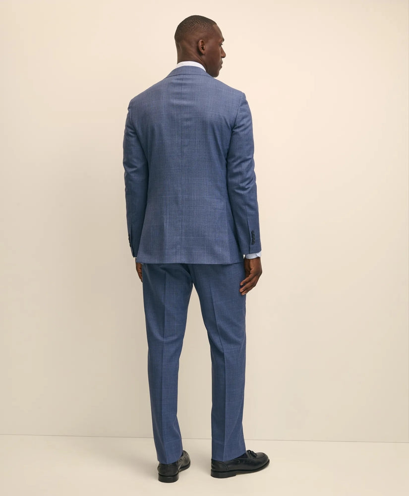 Traditional Fit Wool Check 1818 Suit