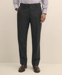 Traditional Fit Wool Flannel Dress Pants