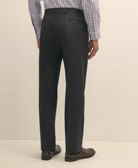 Traditional Fit Wool Flannel Dress Pants
