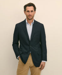 Traditional Fit Wool Hopsack Sport Coat
