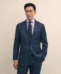 Traditional Fit Wool Pinstripe 1818 Suit