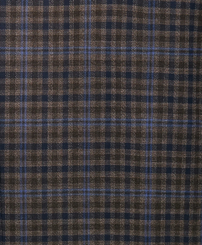 Classic Fit Wool Plaid-Gingham Sport Coat