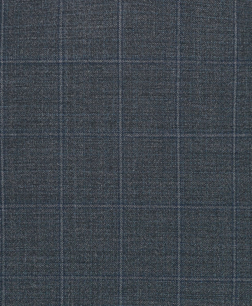 Traditional Fit Wool Windowpane 1818 Suit