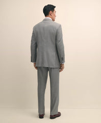 Traditional Fit Wool Sharkskin 1818 Suit