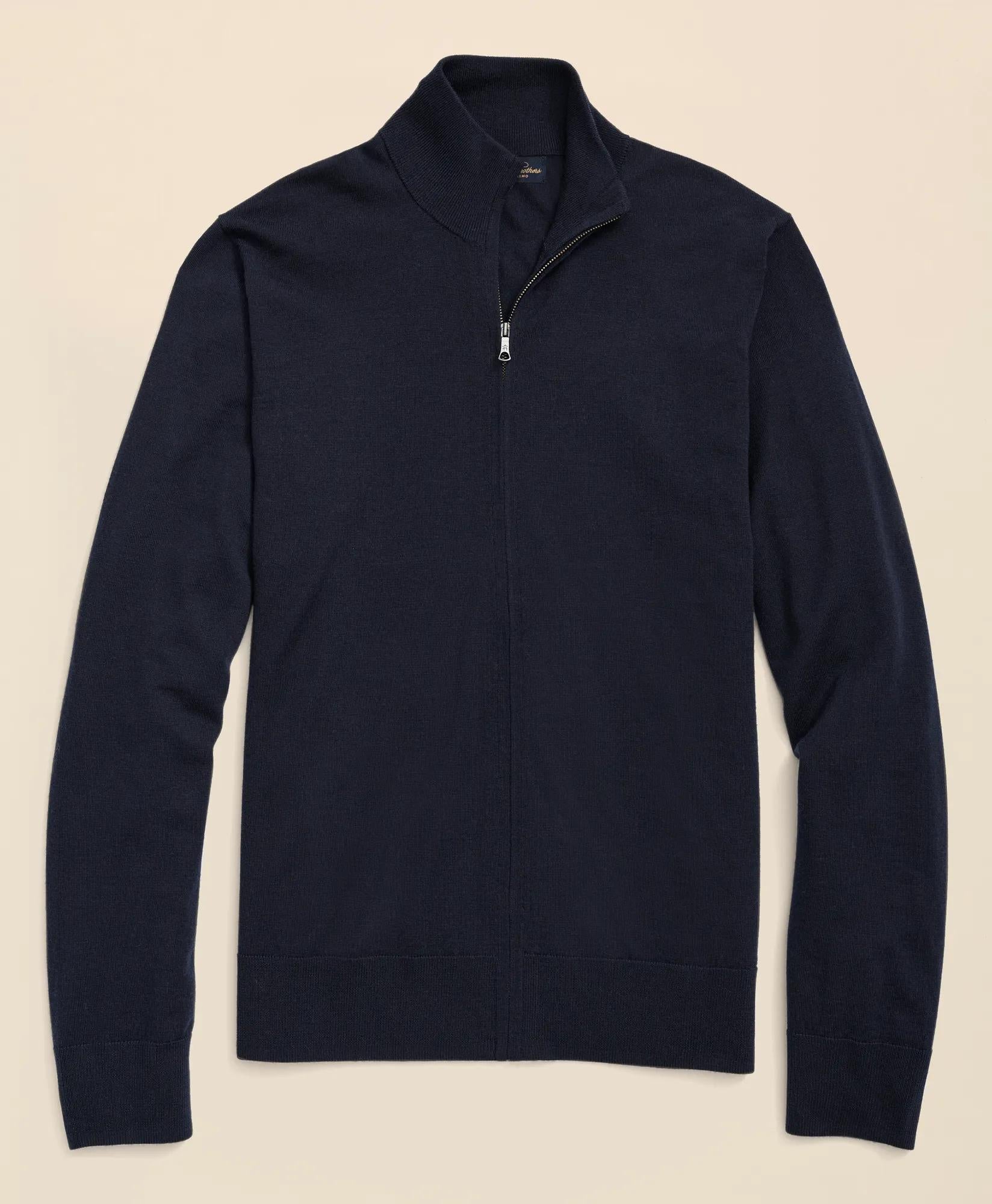 Ultimate Merino Wool Full Zip Sweater