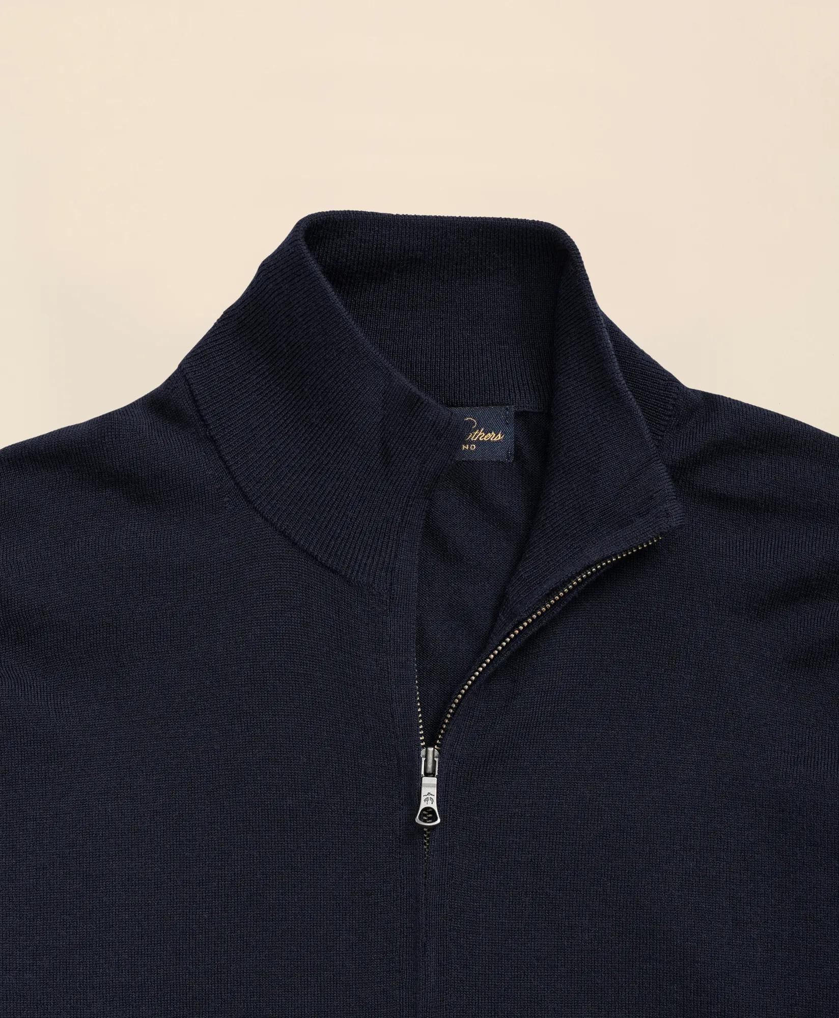 Ultimate Merino Wool Full Zip Sweater