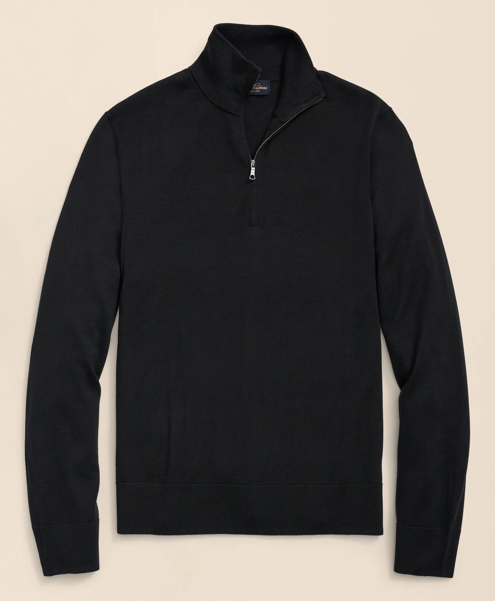 Ultimate Merino Wool Quarter-Zip Sweater