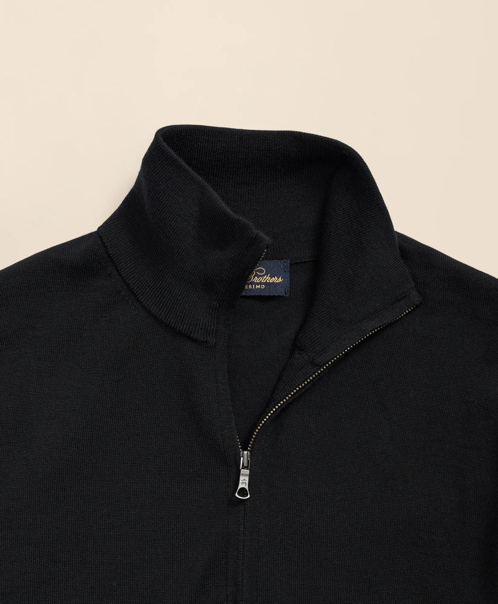 Ultimate Merino Wool Quarter-Zip Sweater