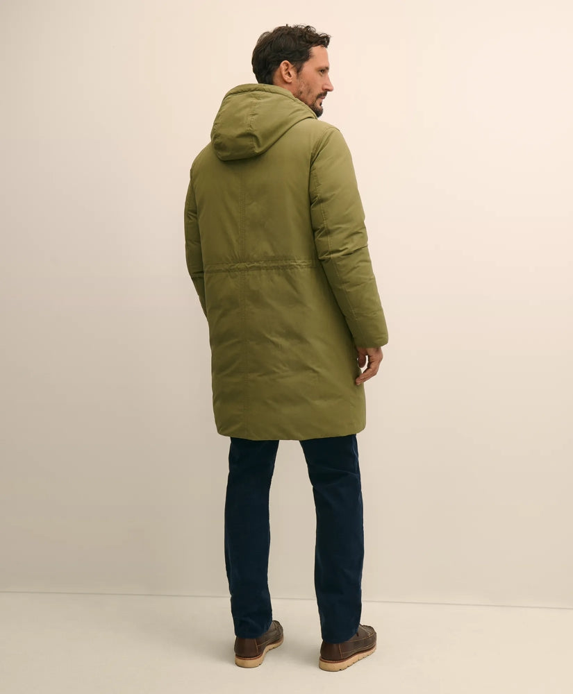 Water-Resistant Down Hooded Parka