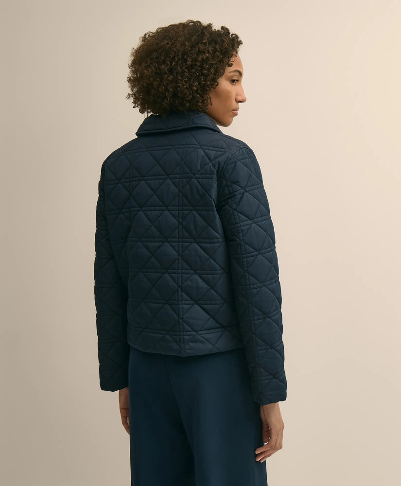 Water-Resistant Quilted Jacket