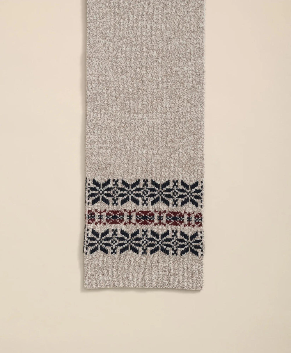 Wool-Cashmere Archive Jacquard Scarf