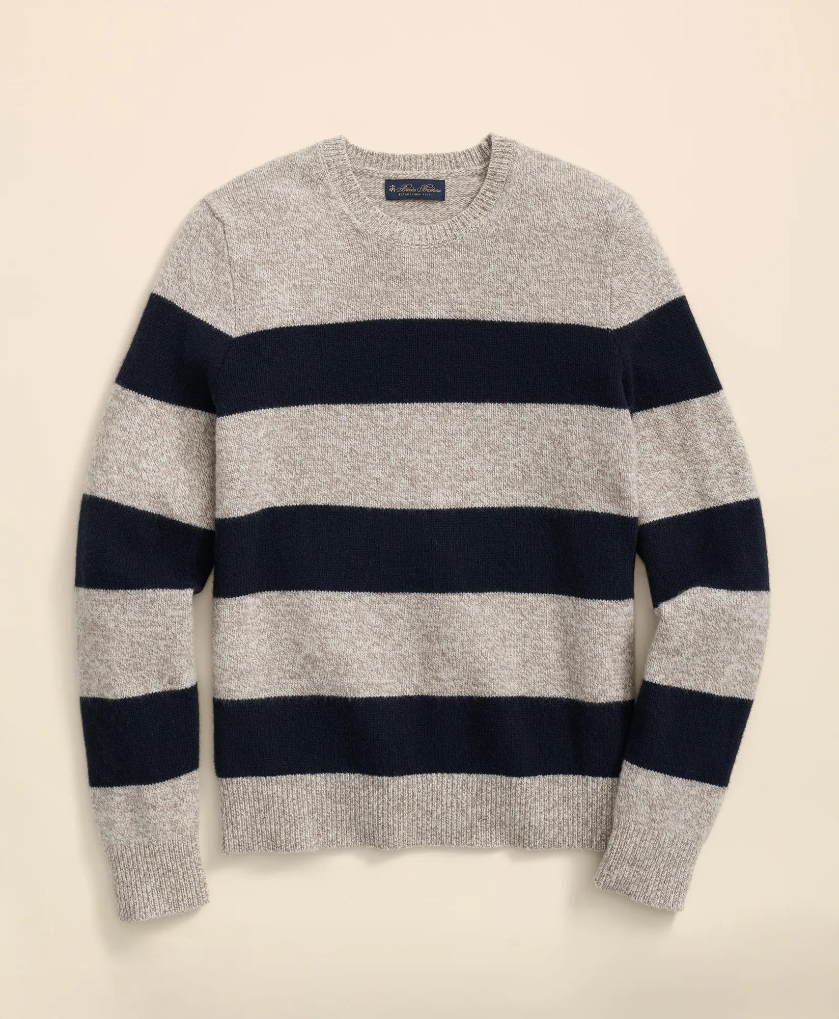 Wool Ragg Stripe Sweater