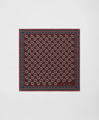 Paisley Silk Pocket Square