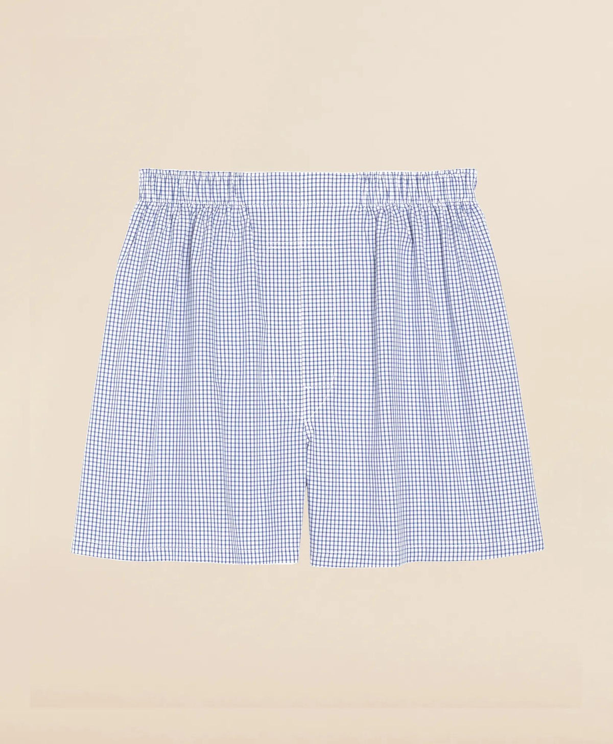 Cotton Broadcloth Small Check Boxers