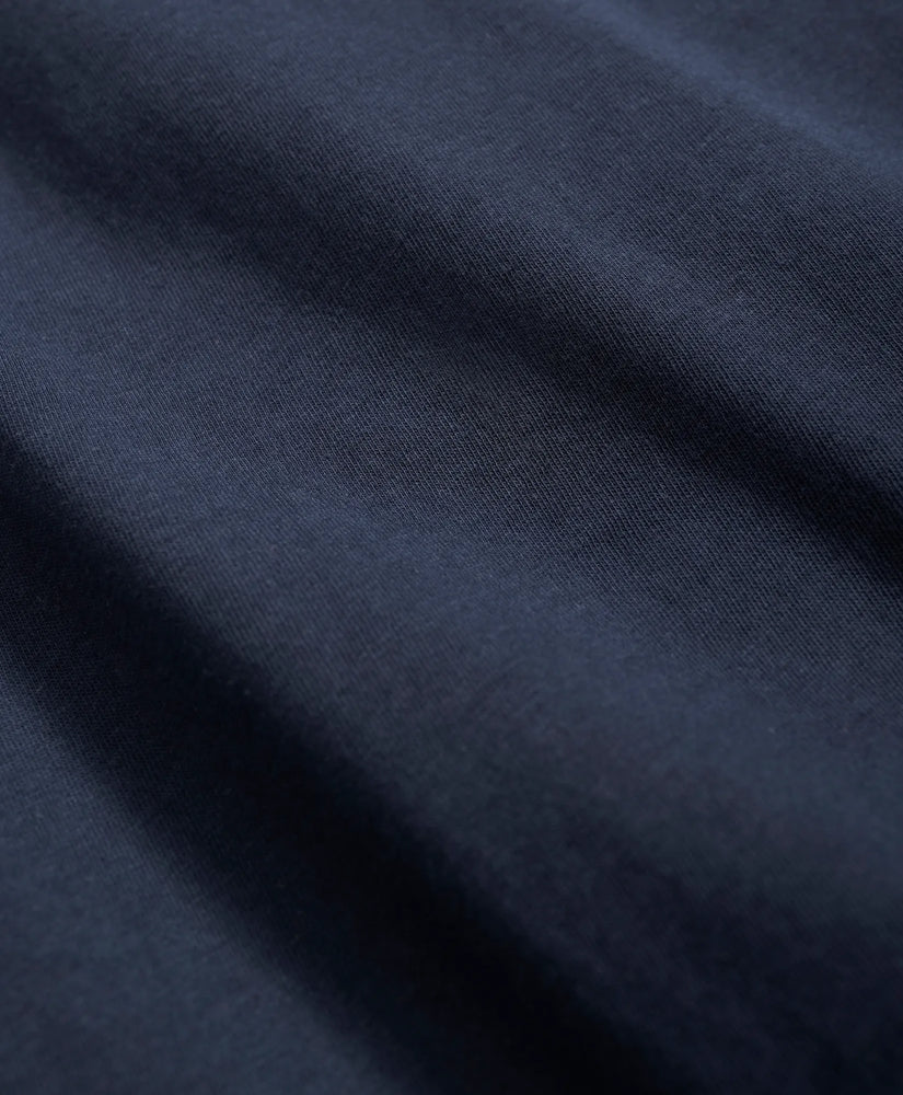Cotton Henley Long-Sleeve T-Shirt
