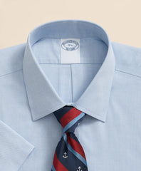 Stretch Supima® Cotton Non-Iron Ainsley Collar, Short-Sleeve Dress Shirt