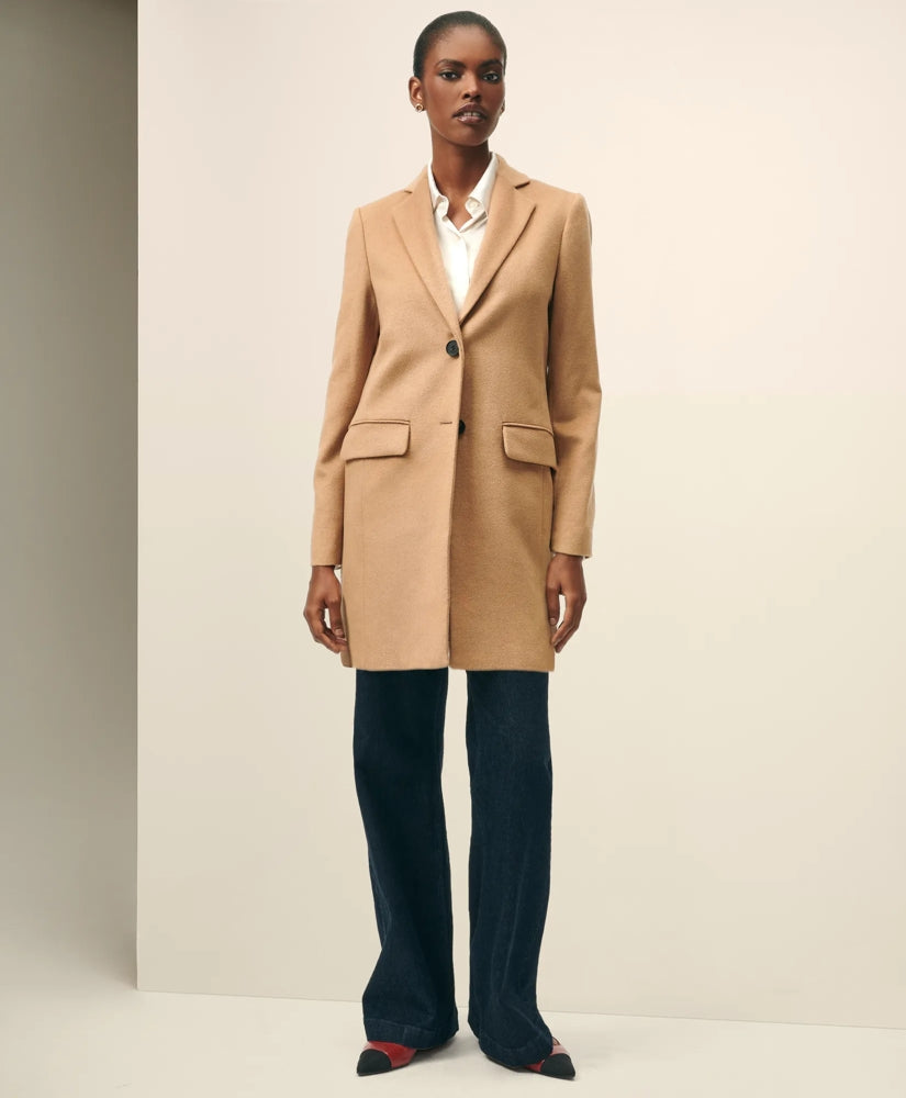 Camel Hair Car Coat