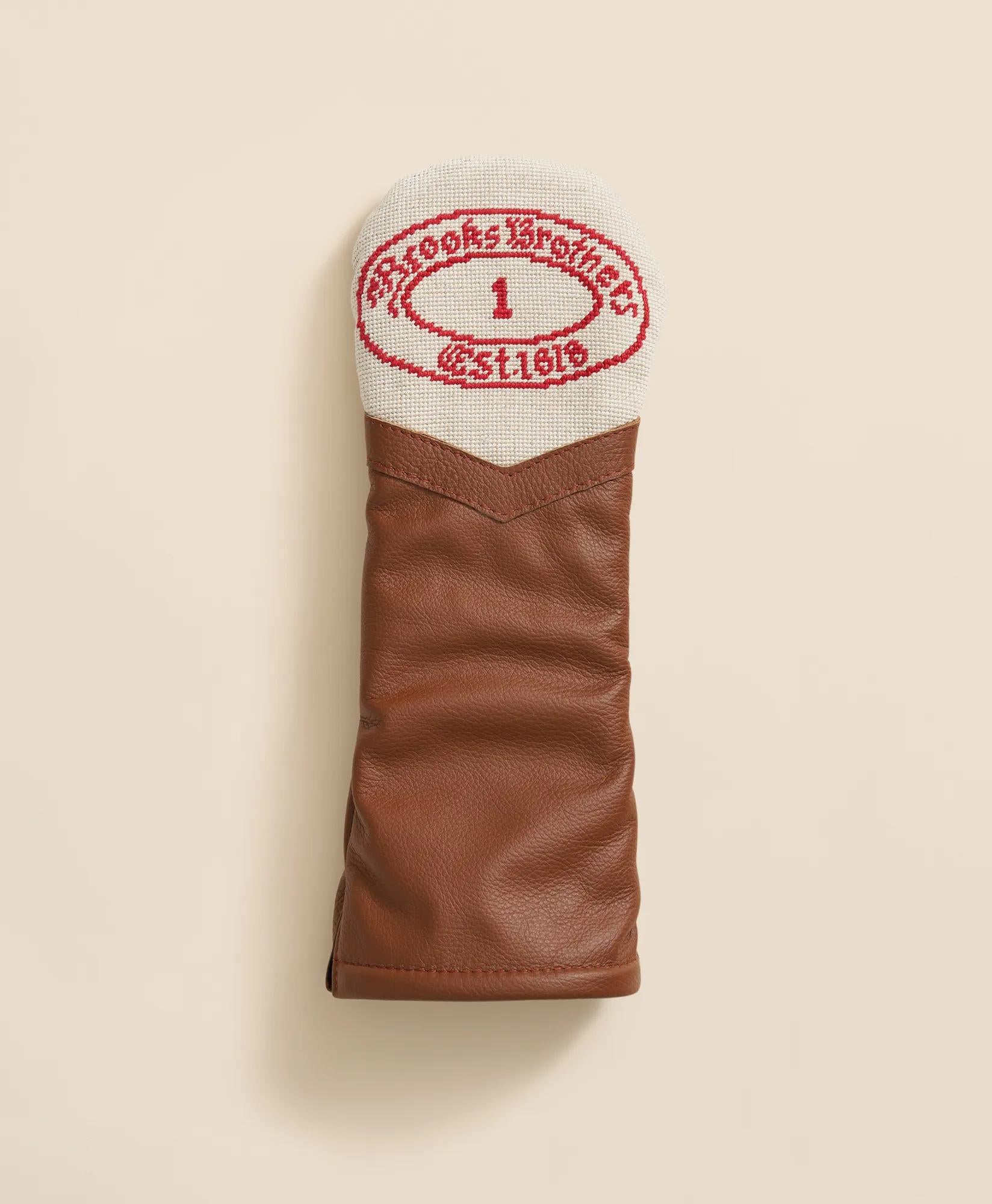 Smathers & Branson Needlepoint Golden Fleece® Driver Headcover