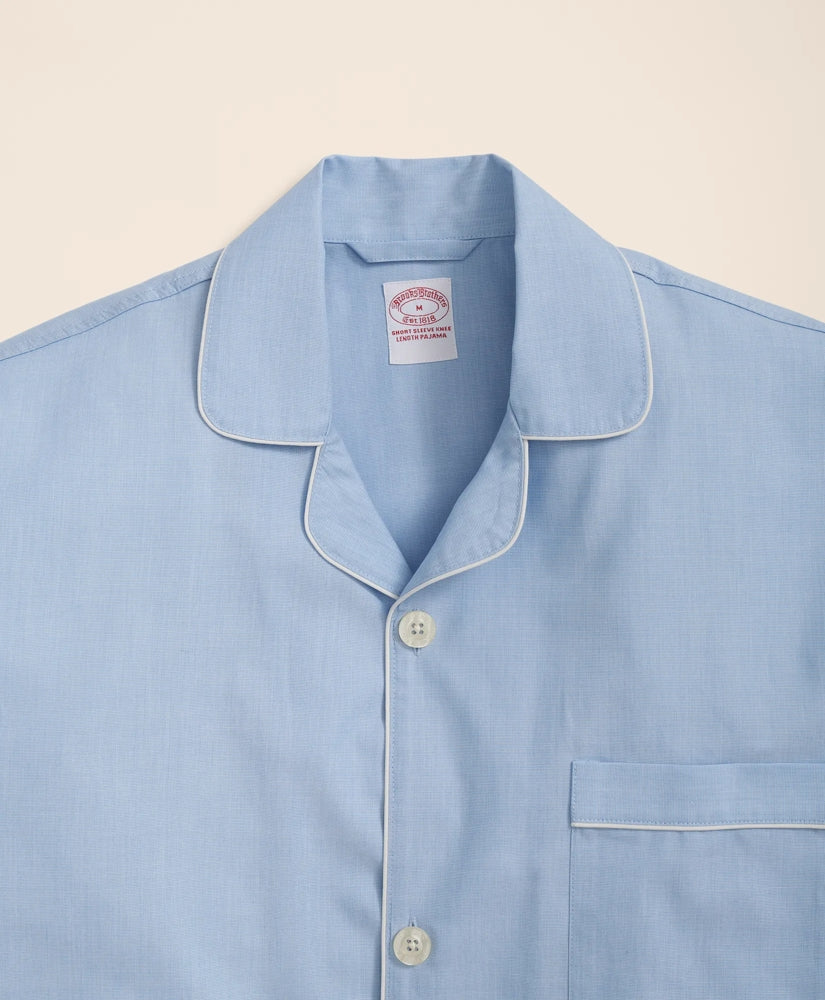 Cotton Broadcloth Short Pajamas