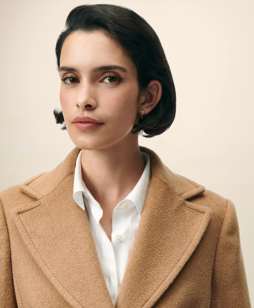 Camel Hair Polo Coat