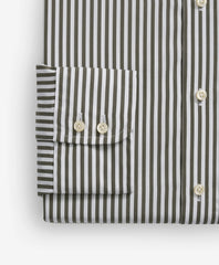 Brooks Brothers X Thomas Mason® Cotton English Collar, Striped Dress Shirt