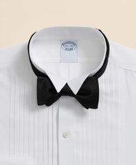 Stretch Supima® Cotton Broadcloth Wing Collar, Tuxedo Shirt